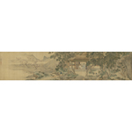 Product info: 複製-畫心 明仇英東林圖