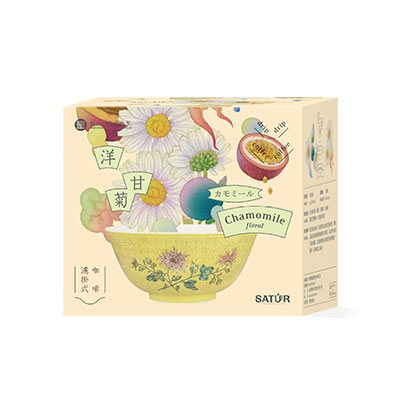 SATUR故宮聯名洋甘菊濾掛式咖啡 6包/盒