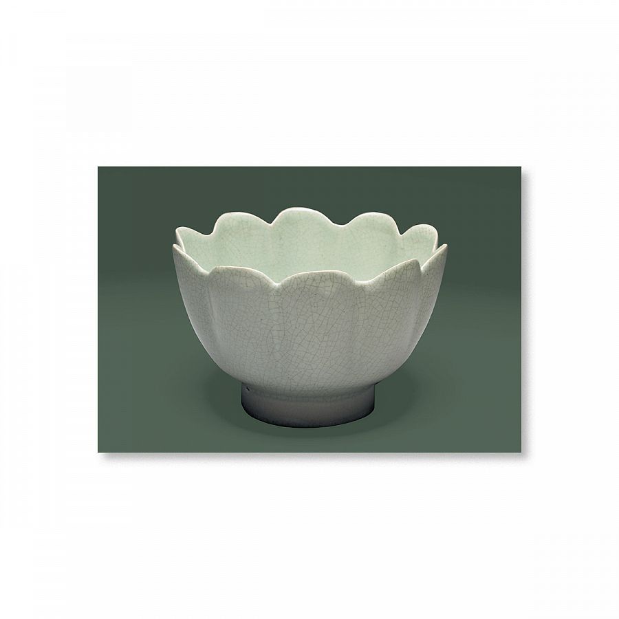 高麗青磁小碗 16世紀 高麗青磁小碗 口径約9㎝ 東Y7-