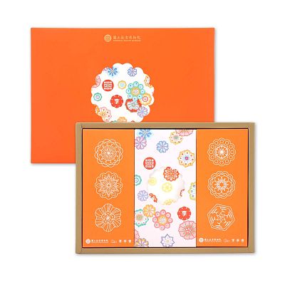 Product info: 故宮x臺灣老店聯名商品-李亭香-花漾綠豆糕