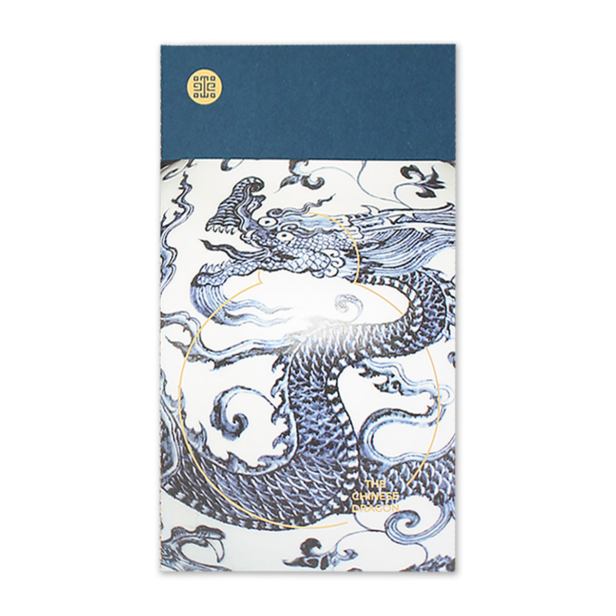 故宮精品網路商城- 萬用筆記本－青花穿蓮龍紋天球瓶