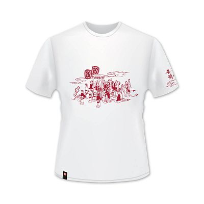 Product info: 天后安瀾設計款T-shirt（白）