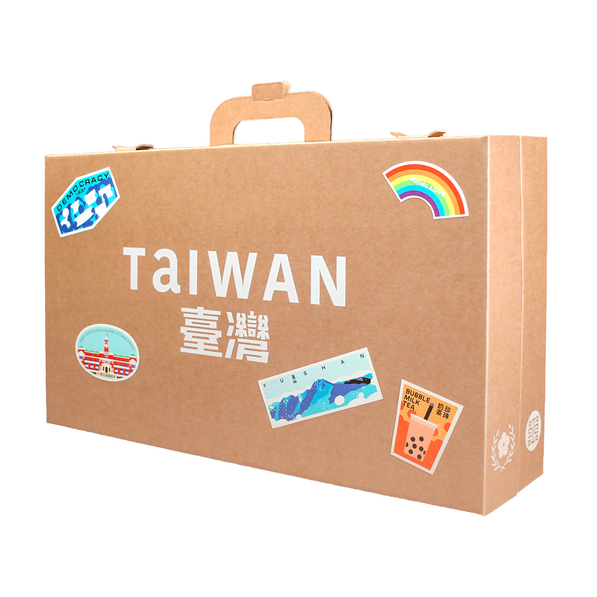 故宮精品網路商城- 跟著臺灣去旅行│ 一只皮箱走世界旅行紀念組