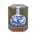 故宮精品網路商城- 故宮青花龍紋天球瓶( 中)