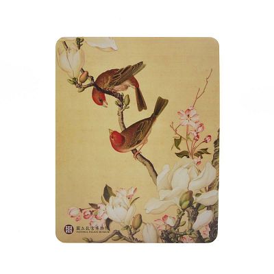 Product info: 故宮滑鼠墊－海棠玉蘭圖