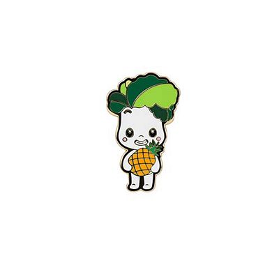 Product info: 小翠金屬徽章鳳梨