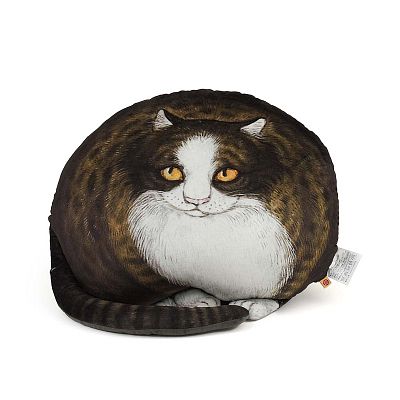 Product info: 萌貓擺尾抱枕