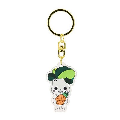 Product info: 小翠透明鑰匙圈鳳梨