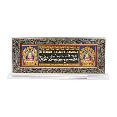 Product info: 護經板雙佛壓克力立牌