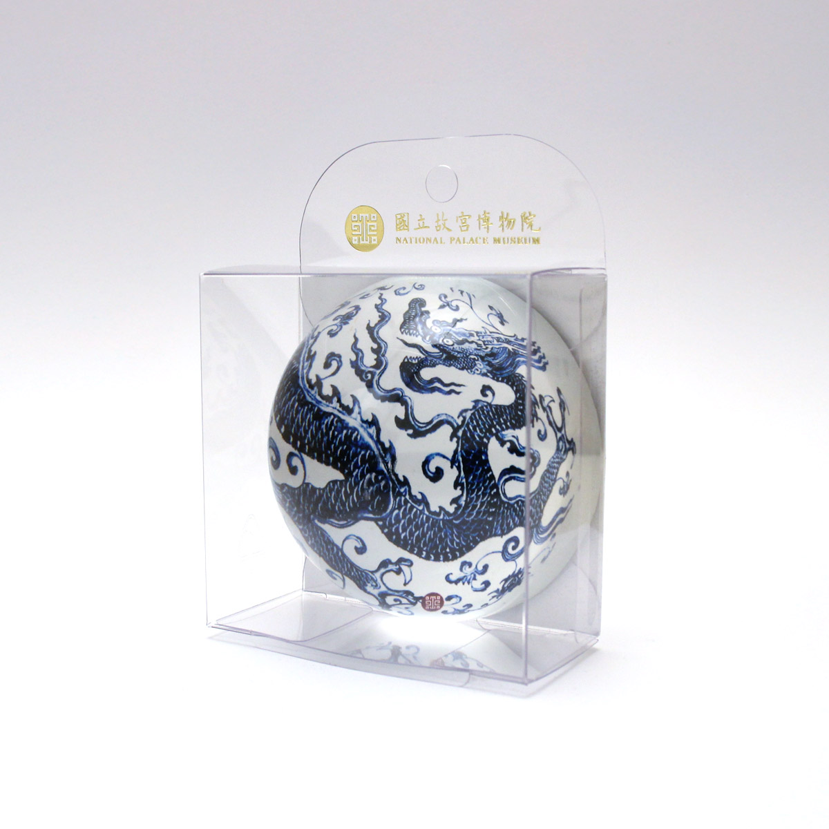 故宮精品網路商城- 故宮紙鎮青花龍紋