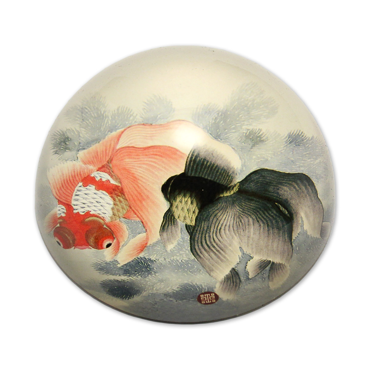 故宮精品網路商城- 故宮紙鎮金魚圖