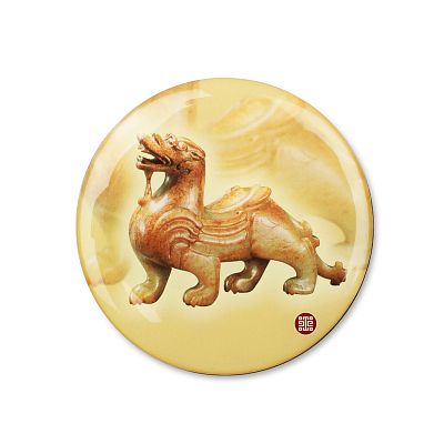Product info: 故宮磁貼玉辟邪