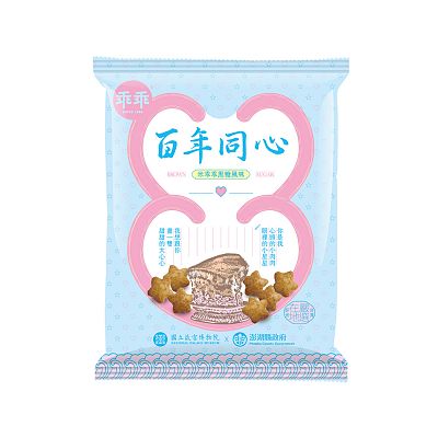 Product info: 百年同心-米乖乖黑糖風味（海洋藍）