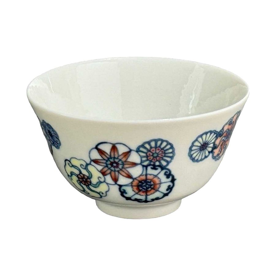 【瓷】　★ 瓷器 粉彩皮球花紋折沿盤 ★　清朝期　花卉 果物 手描文様　明清磁器 故宮精品網路商城- 鬥彩皮球花杯