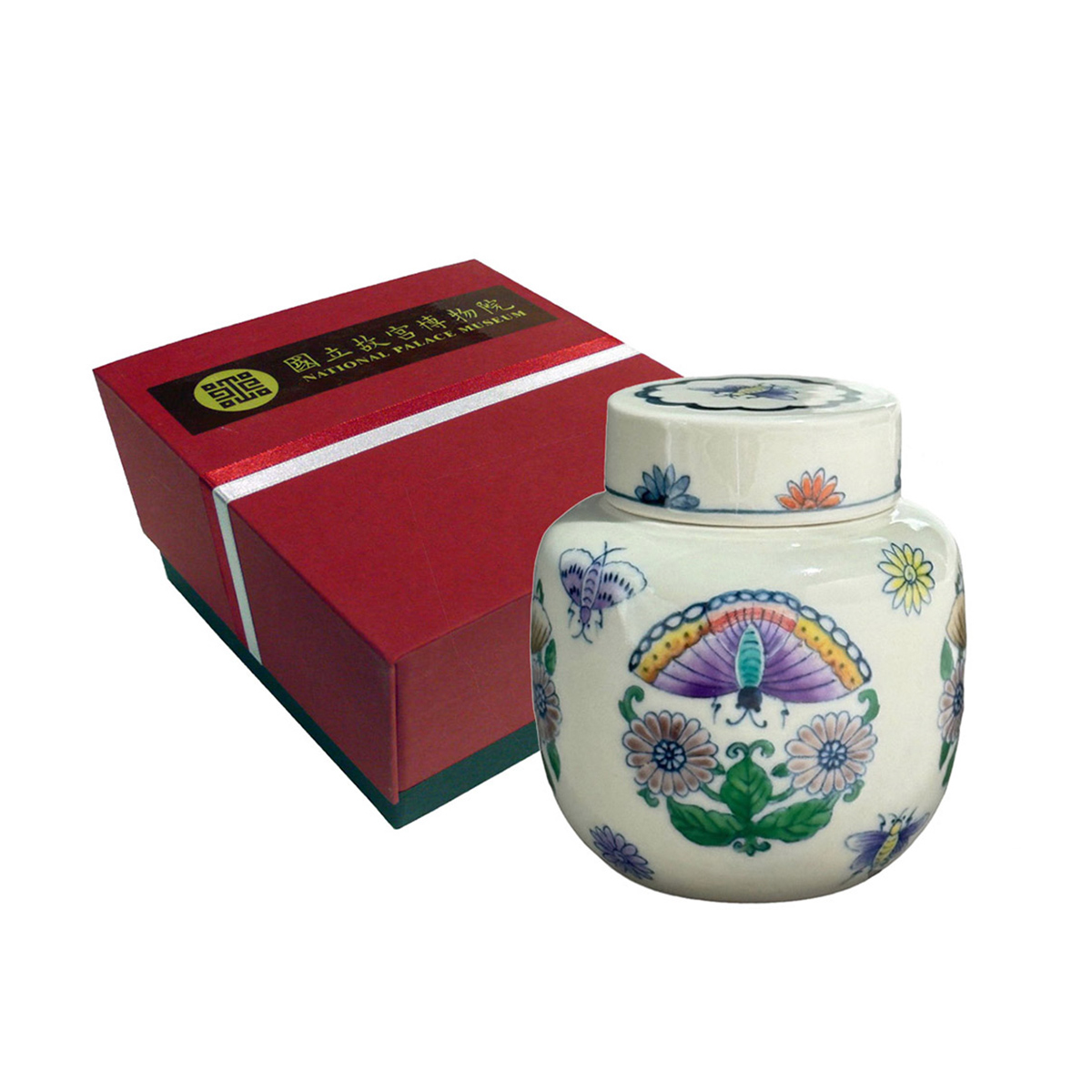 青華唐草文 高台杯 雲泉作 共箱付 近・現代工芸 建展窯陶藝 青華 唐草