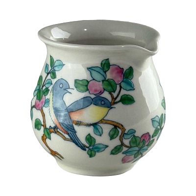 Product info: 鬥彩壽桃鳥茶海