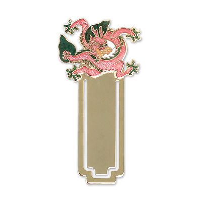 Product info: 景泰藍龍書夾 (紅色)