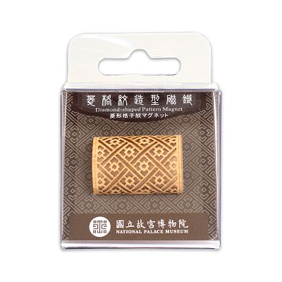 Product info: 菱格紋造型磁鐵
