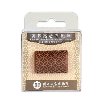 Product info: 圓菱格造型磁鐵