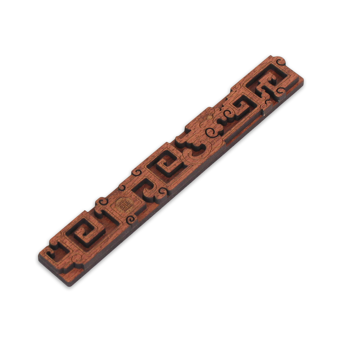 故宮精品網路商城- 螭龍紋造型磁鐵(紅木)