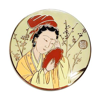 Product info: 手拿鏡-梅花仕女