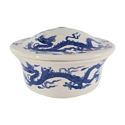 Product info: 環保咖啡濾杯(青花雲龍紋)