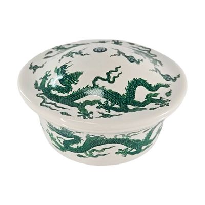 Product info: 環保咖啡濾杯(綠色雲龍紋)