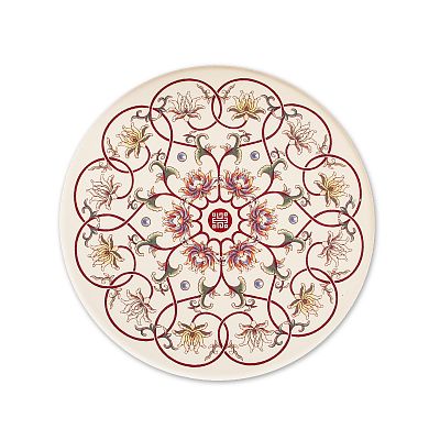 Product info: 番花吸水杯墊