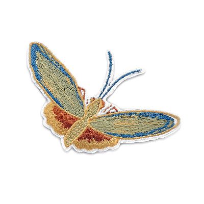 Product info: 刺繡布貼(宋繡菊花廉-蝴蝶B)