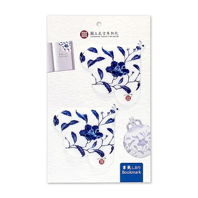 Product info: 青花山茶書籤
