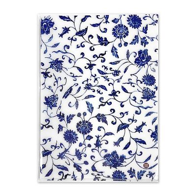 Product info: 青花四季文件夾