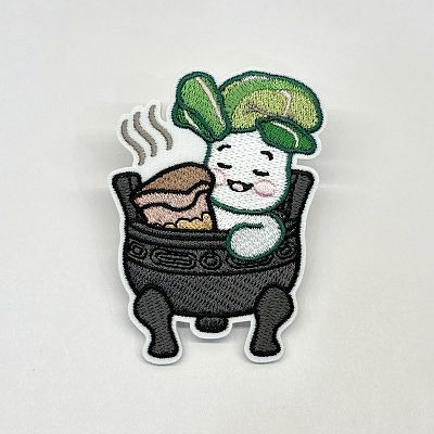 Product info: 小翠泡湯刺繡磁鐵