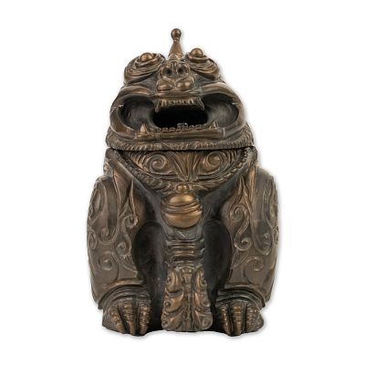 Product info: 石雕仿製金銀銅甪端香薰