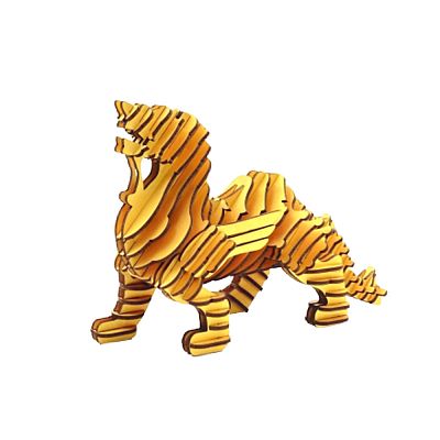 Product info: 故宮奇幻神獸 立體拼圖-玉辟邪