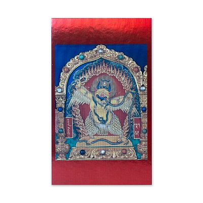 Product info: 龍藏經護經板卡 珍寶金翅鳥