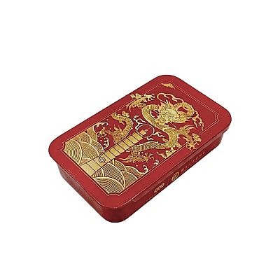 Product info: 宮廷風涼糖-紅漆龍紋