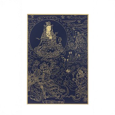 Product info: 故宮百年紀念描金佛卡系列-觀音現執金剛神身