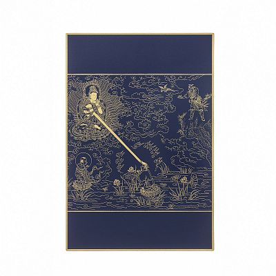 Product info: 故宮百年紀念描金佛卡系列-觀音救火難