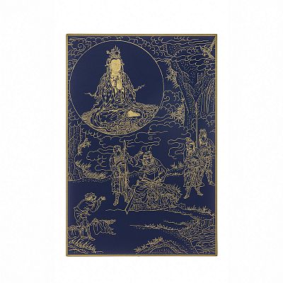 Product info: 故宮百年紀念描金佛卡系列-觀音救怨賊加害難