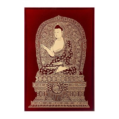 Product info: 故宮百年紀念玉虫塗卡系列 - 釋迦牟尼佛靈山說法