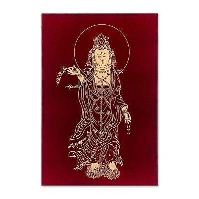 Product info: 故宮百年紀念玉虫塗卡系列-楊柳觀音滅火救苦
