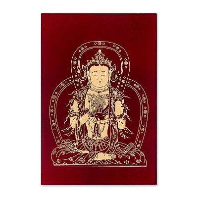 Product info: 故宮百年紀念玉虫塗卡系列- 觀音現梵王身說法