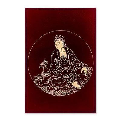 故宮百年紀念玉虫塗卡系列-<br>觀音現大自在天身說法