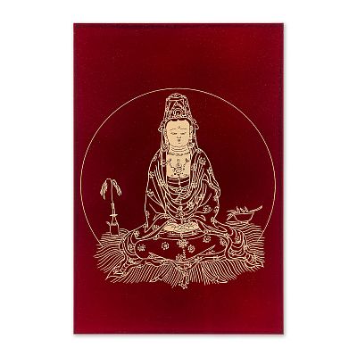 故宮百年紀念玉虫塗卡系列-<br>觀音現宰官身說法