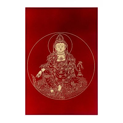 Product info: 故宮百年紀念玉虫塗卡系列 - 觀音現童真男女身說法