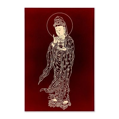 故宮百年紀念玉虫塗卡系列-<br>觀音救毒虫難