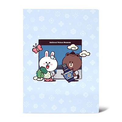 Product info: NPM | LINE FRIENDS Time-Traveling Through the Palace 16K notebook   (明)