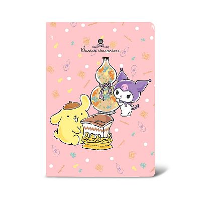 Product info: 三麗鷗 25k加厚固頁筆記(肉形石/葫蘆瓶)