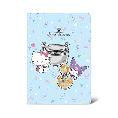 Product info: 三麗鷗 25k加厚固頁筆記(毛公鼎/葫蘆瓶)
