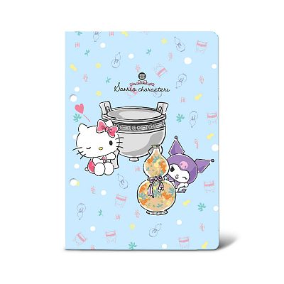 Product info: 三麗鷗 25k雙孔筆記(毛公鼎/葫蘆瓶)